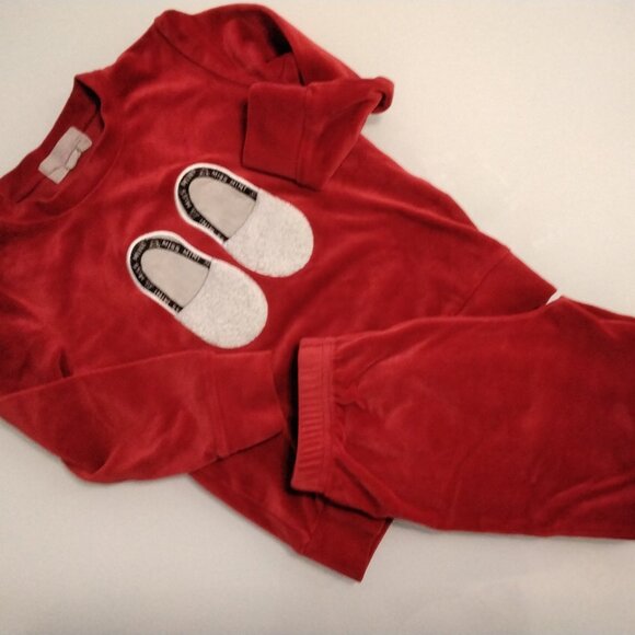 Miss mini red slipper pajamas size 4 - Picture 1 of 4